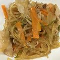 ATまま's cooksnap of when they made 旦那も絶賛♪豚こまでかんたんチャプチェ☆.