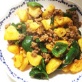 monapako's cooksnap of when they made じゃがいもと挽肉の甘辛炒め.