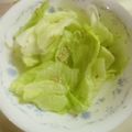 白いぐれーぷ's cooksnap of when they made レタスのおつまみ.
