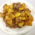 ヨガ愛好家's cooksnap of when they made 牛肉とジャガイモの炒め煮.