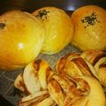 rururunmam's cooksnap of when they made ふわふわしっとり白あんぱん.