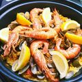 クックJDKHKG☆'s cooksnap of when they made 失敗しない海老と鶏肉のパエリア.