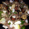 chamamaz's cooksnap of when they made なすとピーマンの挽き肉味噌炒め.