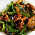 ありか0603's cooksnap of when they made 豚肉とナスのにんにく味噌炒め.