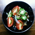 haru773's cooksnap of when they made さっぱり★ナメコとモズクの和え物.