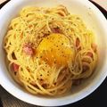 如月 怜's cooksnap of when they made ❉生クリームを使わない濃厚カルボナーラ❉.