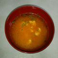 ★まゆちん★'s cooksnap of when they made 簡単☆鳥肉の人参スープ♪.