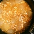 きょうもひつじぱん's cooksnap of when they made 冬瓜の鶏そぼろ煮.