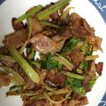 tayuko310's cooksnap of when they made セロリ葉とベーコン炒め.