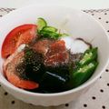 ごりごりら's cooksnap of when they made サーモンサラダ　チアシードのドレッシング.