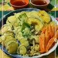 sakuraロゼット's cooksnap of when they made 潔く✨人参好きの✨かき揚げ.