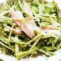 nana✩love's cooksnap of when they made 簡単☆水菜とハムのナムル.