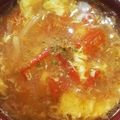 marixxxm's cooksnap of when they made トマトと卵のチーズいりコンソメスープ.