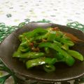 赤い電話's cooksnap of when they made 手抜きピーマンのおひたし.