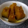 JoJoRiki's cooksnap of when they made だし醤油でラクうま♪かぼちゃの煮物.
