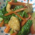 nososon's cooksnap of when they made 青梗菜と油揚げの中華煮浸し.