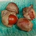 ひなっちち's cooksnap of when they made トマトの豚肉巻焼き.