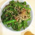 yone_emi's cooksnap of when they made 苦くないじゃないか！ピーマンのじゃこ炒め.