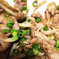 ラーメン好き♪'s cooksnap of when they made 豚肉としめじのバター醤油炒め.