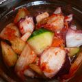 悠おかしゃん's cooksnap of when they made 簡単☆おつまみに!たこキムチ!!!!.