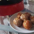ちぴぴっ's cooksnap of when they made たこ焼き器で崩れにくい✳︎肉巻きおにぎり.