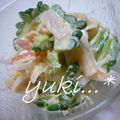 yukiはぴ's cooksnap of when they made ゴーヤとカニカマのみそマヨサラダ♭.