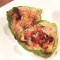yellowow's cooksnap of when they made さっぱり!!簡単!!ピーマンの肉詰め!!.