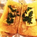 nishimo's cooksnap of when they made 油揚げのネギぽんチーズ.