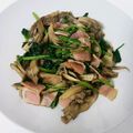 ♪佑実♪'s cooksnap of when they made ほうれん草と舞茸のバター醤油炒め♡.