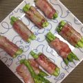 こおならはいか's cooksnap of when they made アスパラベーコン巻き.