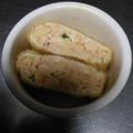 あらいやだ's cooksnap of when they made ［味付け不要］梅と大葉入り油揚げの卵焼き.