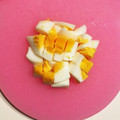 なつき☆ミ's cooksnap of when they made 私的☆ゆで卵の切り方.
