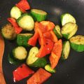 あいかぷう's cooksnap of when they made キュウリと赤パプリカの塩コショウ炒め.