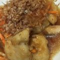 ALOHAnon's cooksnap of when they made 鶏むね肉のおろし漬け♪.