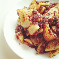 クックY5X66Q☆'s cooksnap of when they made ジャガイモと挽き肉のカレー炒め.