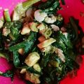 るてぃす's cooksnap of when they made ニラとアボガドと海老のエスニックあえ.