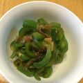 cicamama's cooksnap of when they made 簡単・時短ピーマンの甘辛炒め お弁当にも.