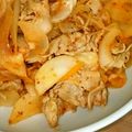 mmiom's cooksnap of when they made ピリッと辛くて美味しい簡単♡豚キムチ.