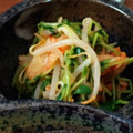 ぴのすけっ's cooksnap of when they made 豆苗ともやしの簡単キムチ和え.