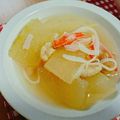 のやたこ's cooksnap of when they made 冬瓜の中華風カニカマあんかけ♡.