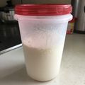 mj☆island's cooksnap of when they made 簡単衛生的手作りお手軽豆乳ヨーグルト.