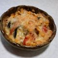 うなパイ's cooksnap of when they made ひき肉＆なすトマトのチーズ焼き♬♫.