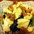妻の下僕's cooksnap of when they made ほうれん草とモッッアレッラのサラダ.