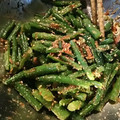 ayappe29's cooksnap of when they made ささげ豆の鰹節とごま和え.