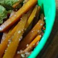 にゃる餅★'s cooksnap of when they made 【朝食*お弁当】にんじんのきんぴら.