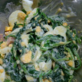 やす母's cooksnap of when they made ちぢみほうれん草のハムゆで卵サラダ.