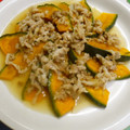 しのばぁたん's cooksnap of when they made かぼちゃの生姜そぼろあんかけ.