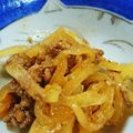 kuri168's cooksnap of when they made 簡単！ 代謝&食欲upなピリ辛大根炒め.