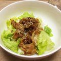 なぎさ▽▲'s cooksnap of when they made 焼き鳥のタレで簡単！ コッテリ豚丼！.