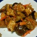 れゆぱぱ's cooksnap of when they made ナスと人参入りきんぴら厚揚げ.